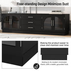 68.9'' Modern Minimalist TV Stand for TVs up to 75 Inches.