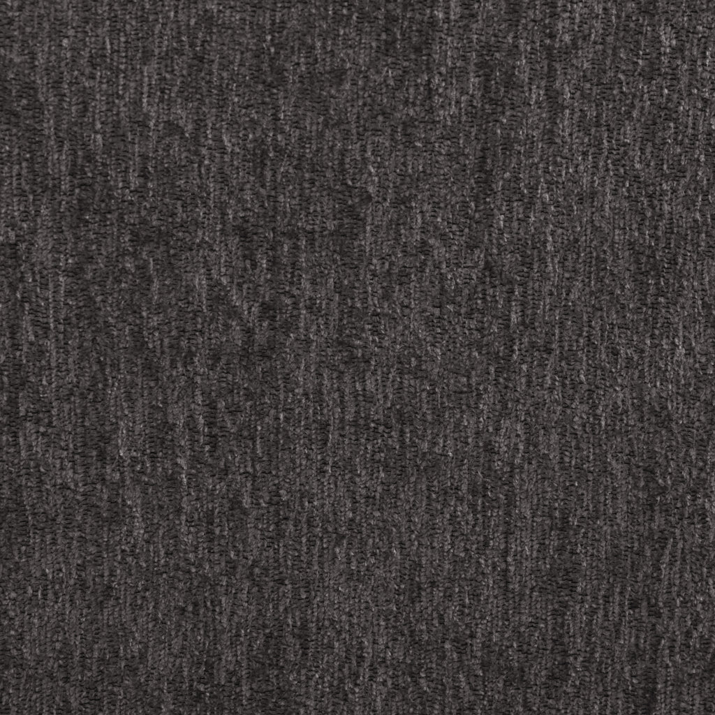 Close-up texture of gray chenille fabric used in the sectional sofa, showing soft, durable weave ideal for modern interiors.