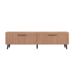 Jodie 69' Fluted TV Stand in Maple