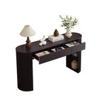 Retro Console Table with Storage for Living Room & Entryway.