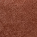 Detailed texture of the orange chenille fabric on the Convertible Sofa Bed Recliner - 3-in-1, offering a soft and cozy finish.