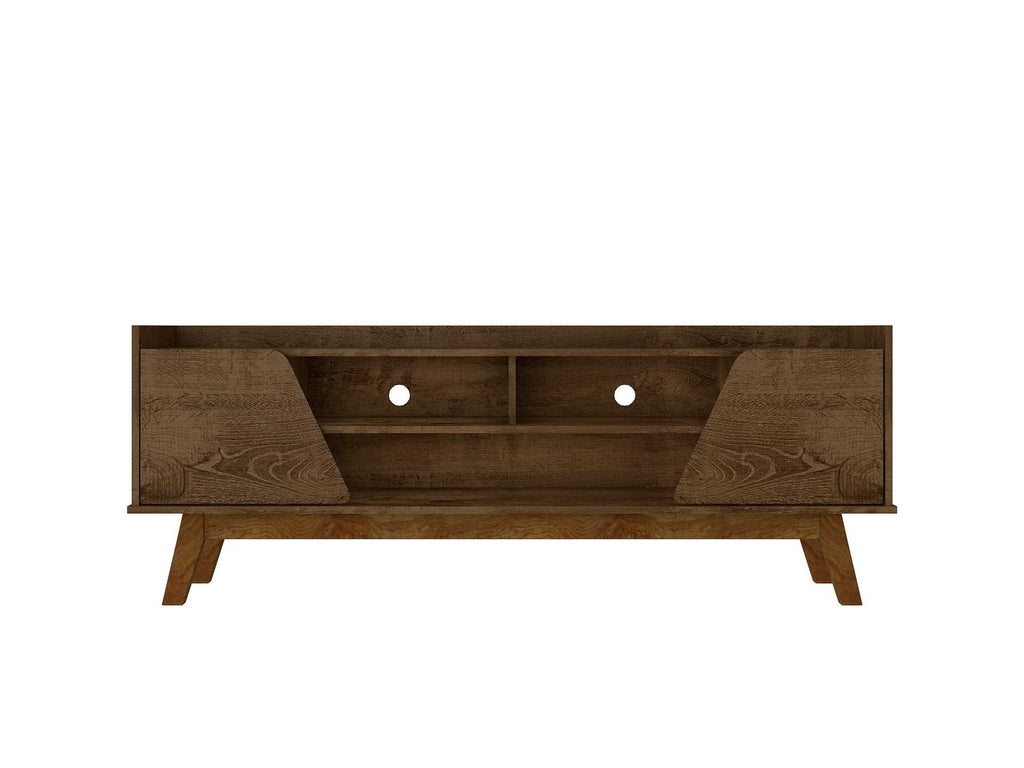 Marcus 63' TV Stand in Rustic Brown
