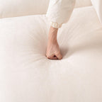 Modern Modular Sectional Sofa with Ottoman - 4-Seater.