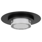 12 inch Square Black Integrated LED Flush Mount.