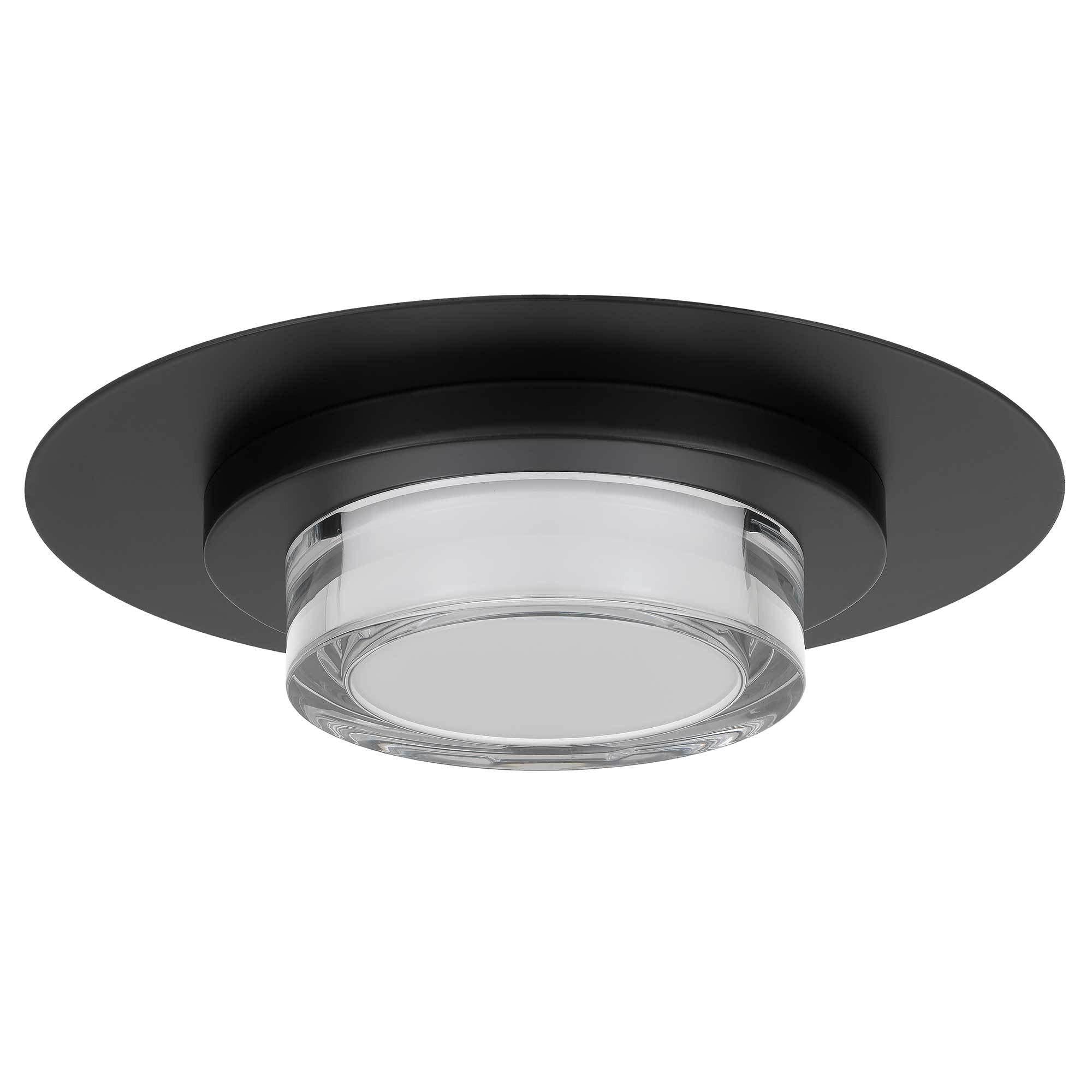 12 inch Square Black Integrated LED Flush Mount.