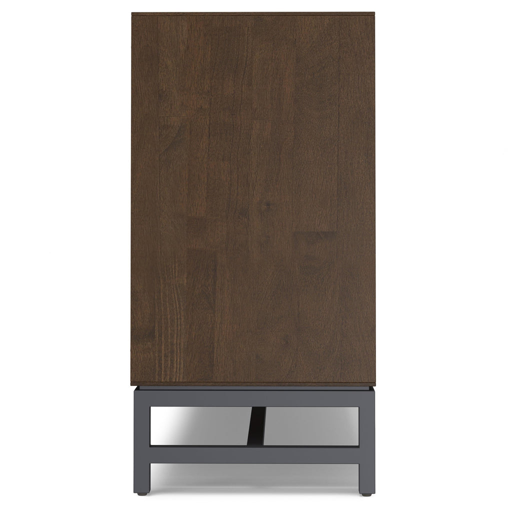 Walnut Brown Sideboard Buffet for Functional Storage.