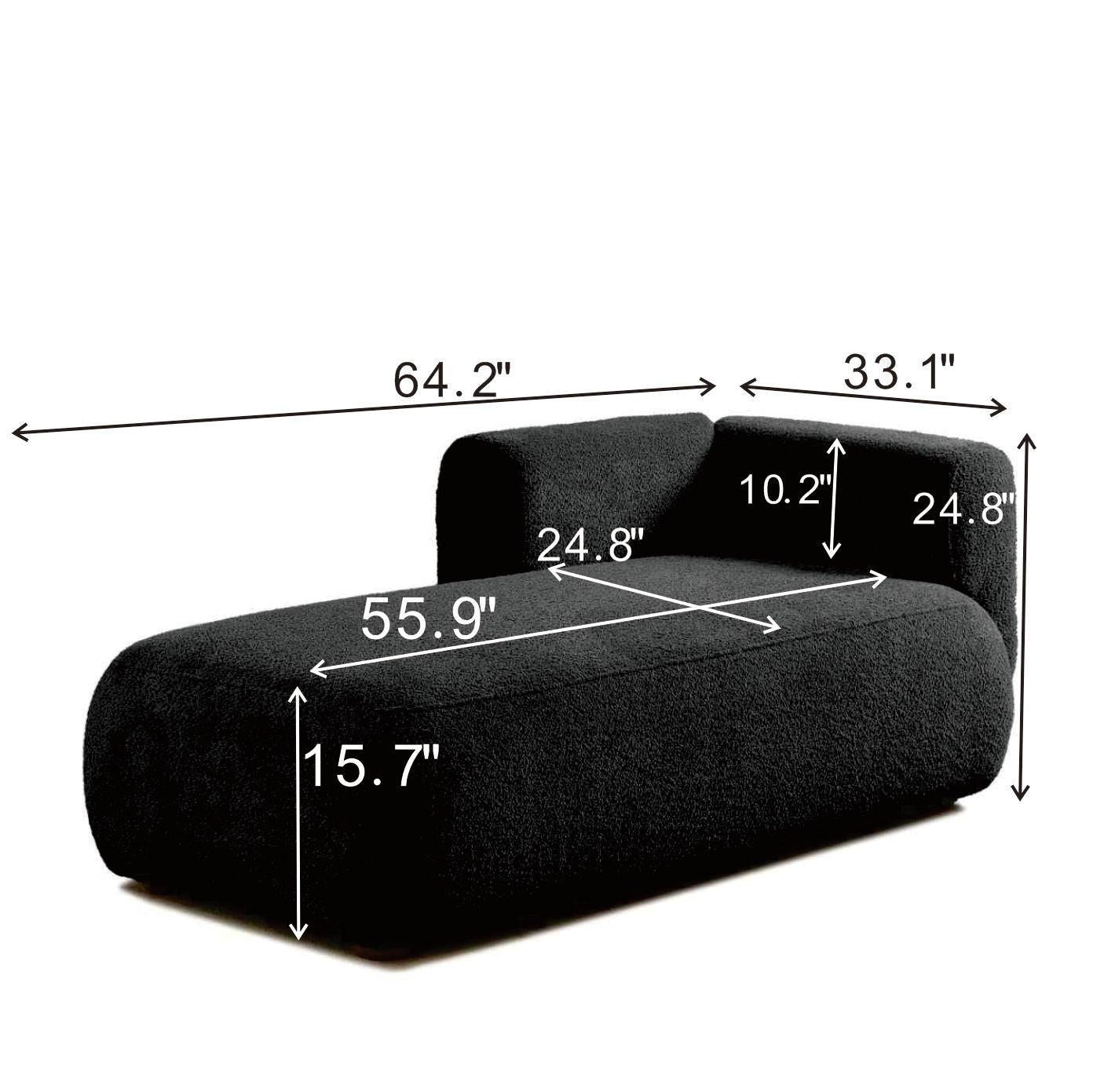 Upholstered Chaise Lounge for Stylish Comfort.