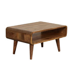 Solid Wood Open Oak-ish Media Unit.