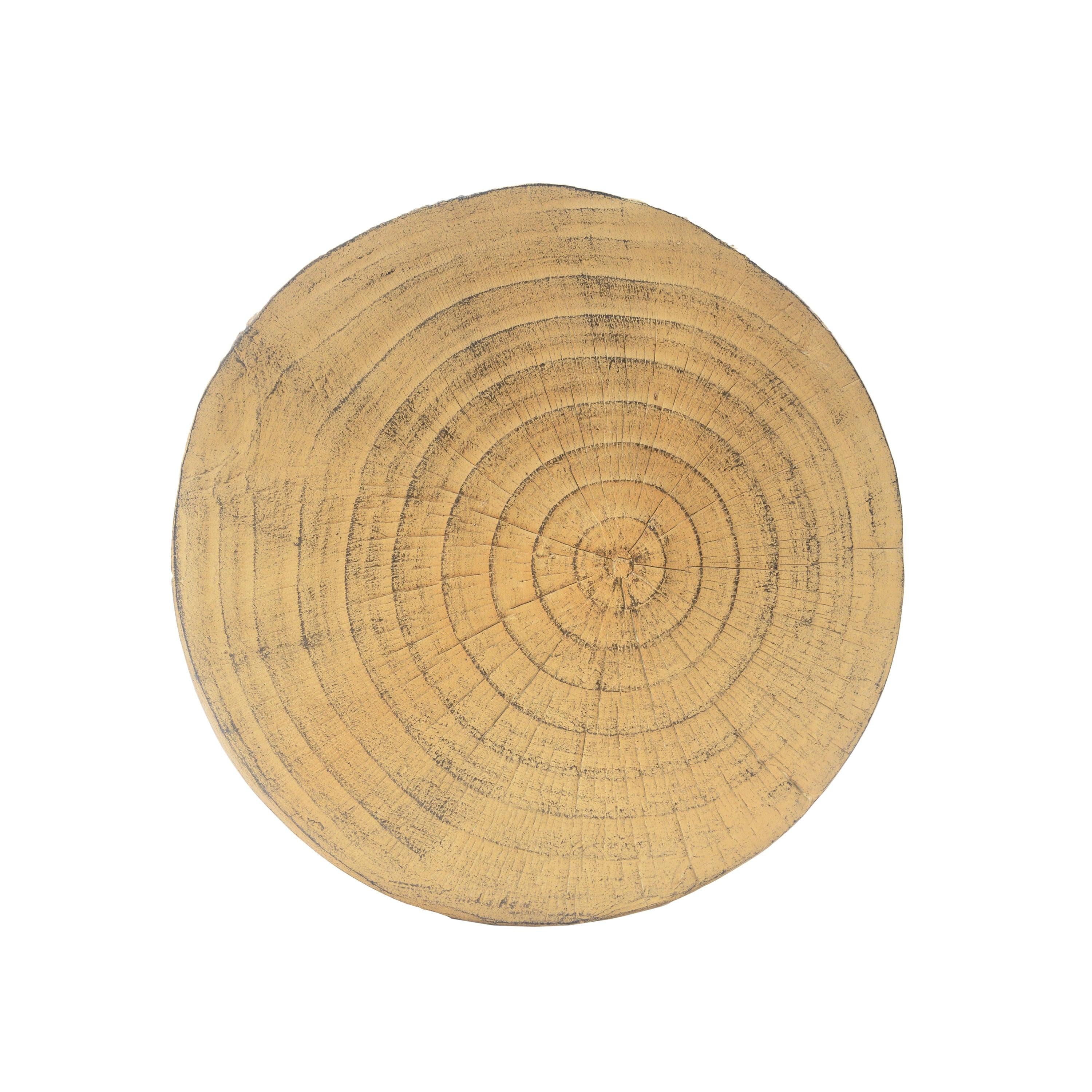 MGO Side Table - Unique Wood Texture.