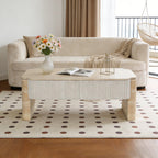 Lift Top Coffee Table with Hidden Storage for Small Spaces.