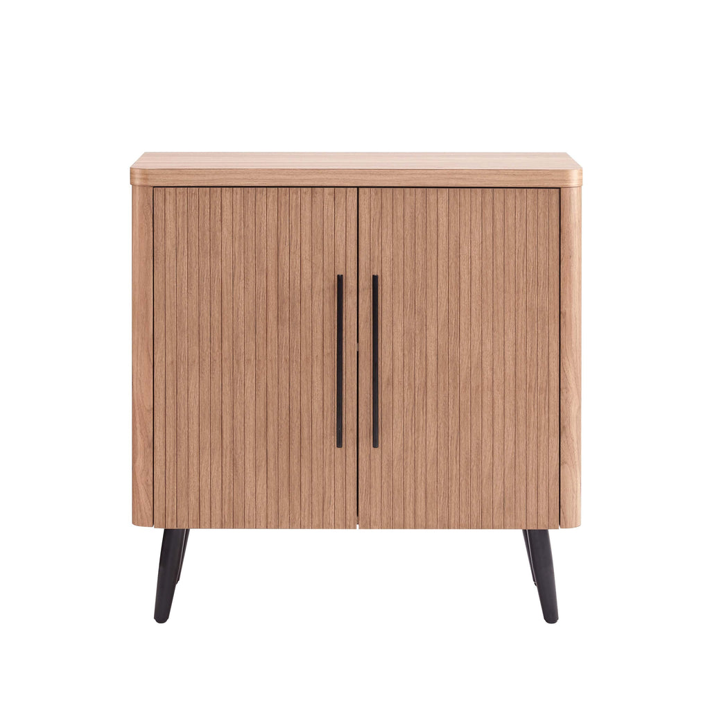 Jodie 31' Fluted Accent Cabinet in Maple