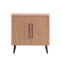 Jodie 31' Fluted Accent Cabinet in Maple