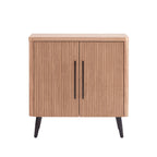 Jodie 31' Fluted Accent Cabinet in Maple