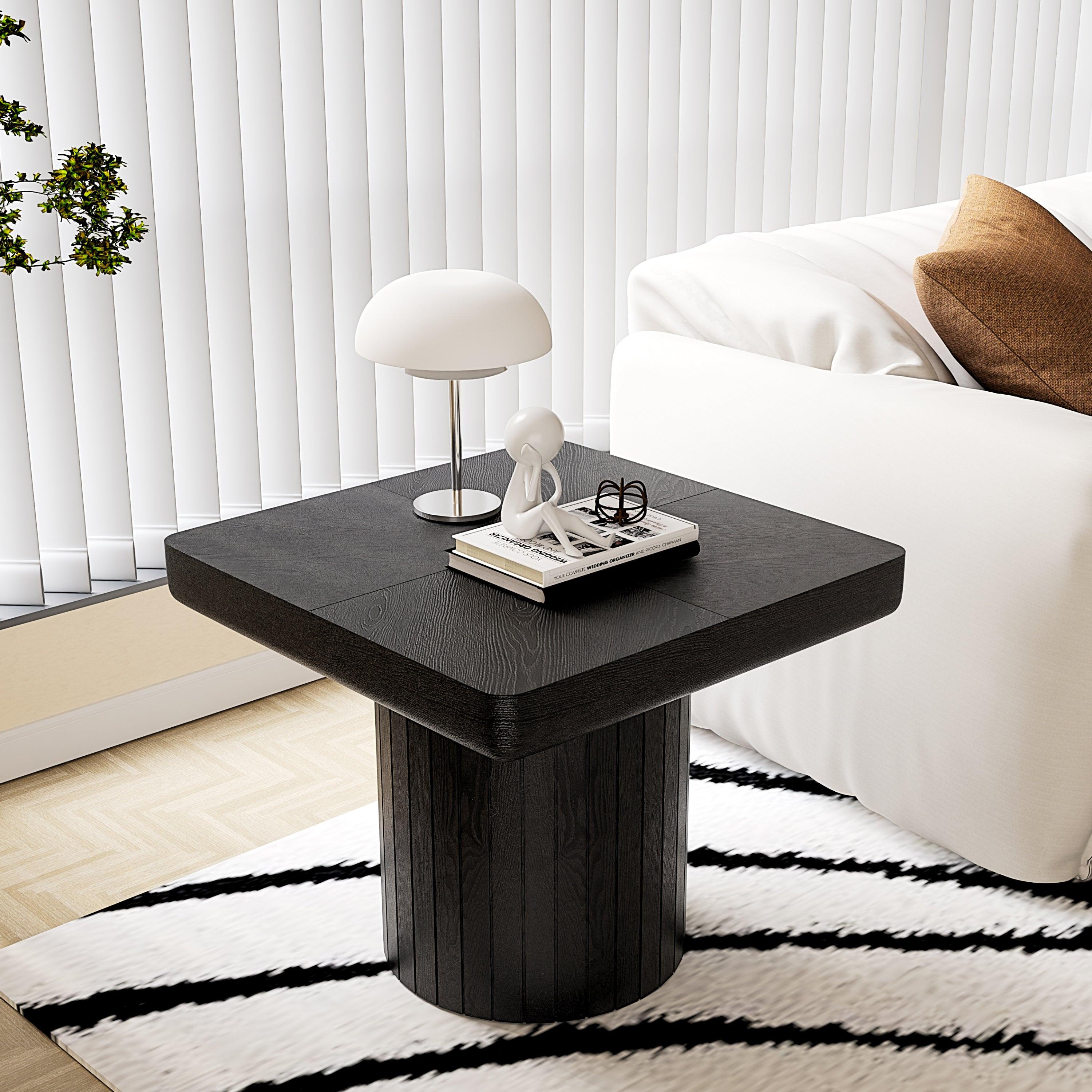 Modern Wood Nesting Coffee Table Set for Versatile Spaces.