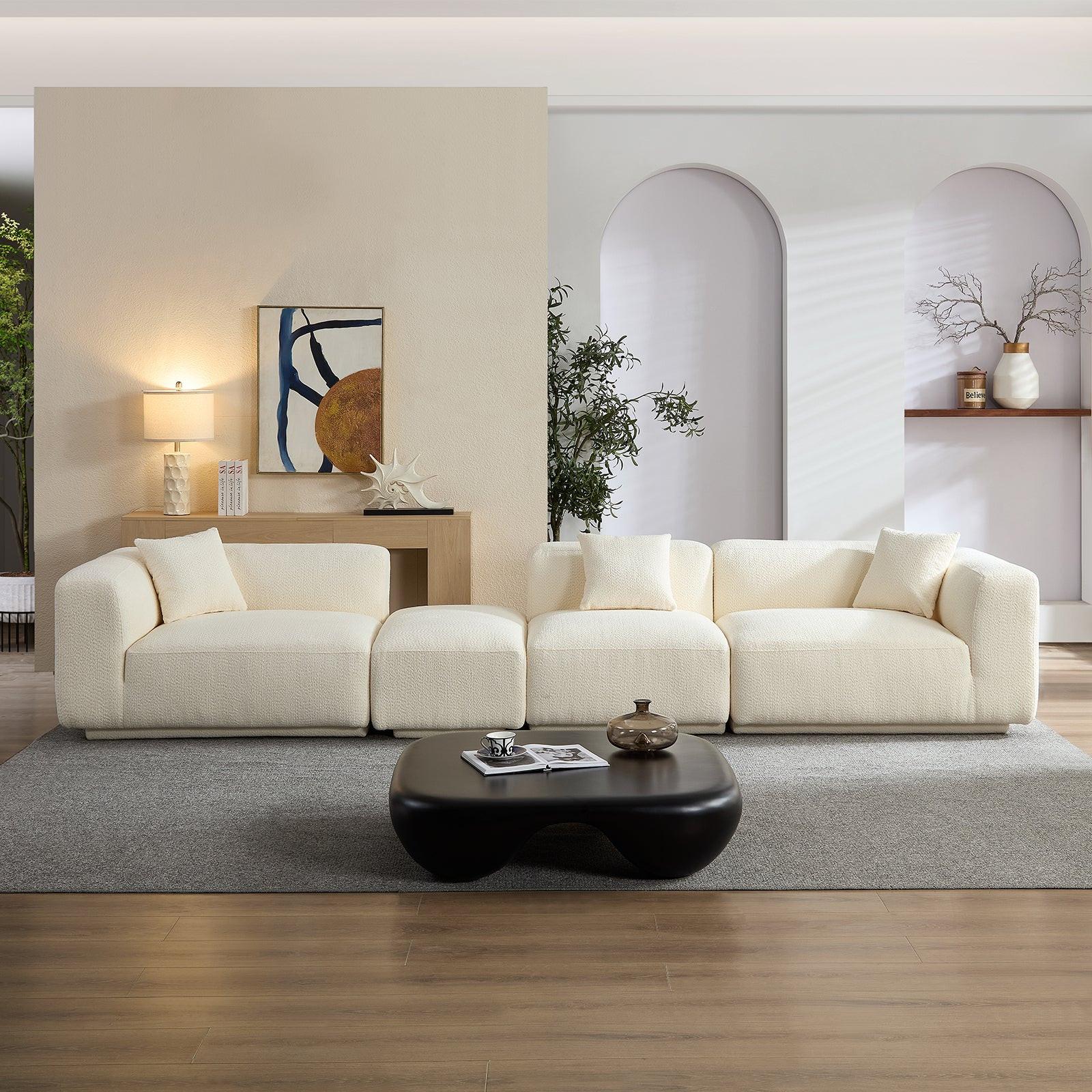 Minimalist Sectional Sofa for Living Room & Bedroom Spaces.