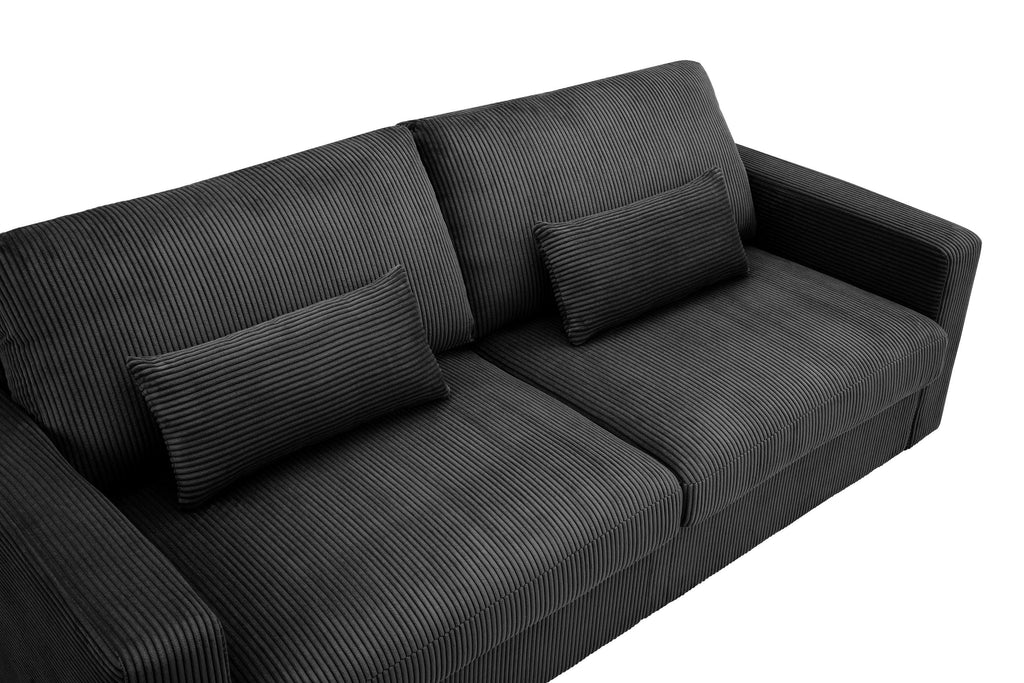 Removable Cover Loveseat Sofa for Small Spaces.