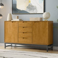 Banting Mid Century Sideboard with Center Drawers.