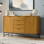 Banting Mid Century Sideboard with Center Drawers.