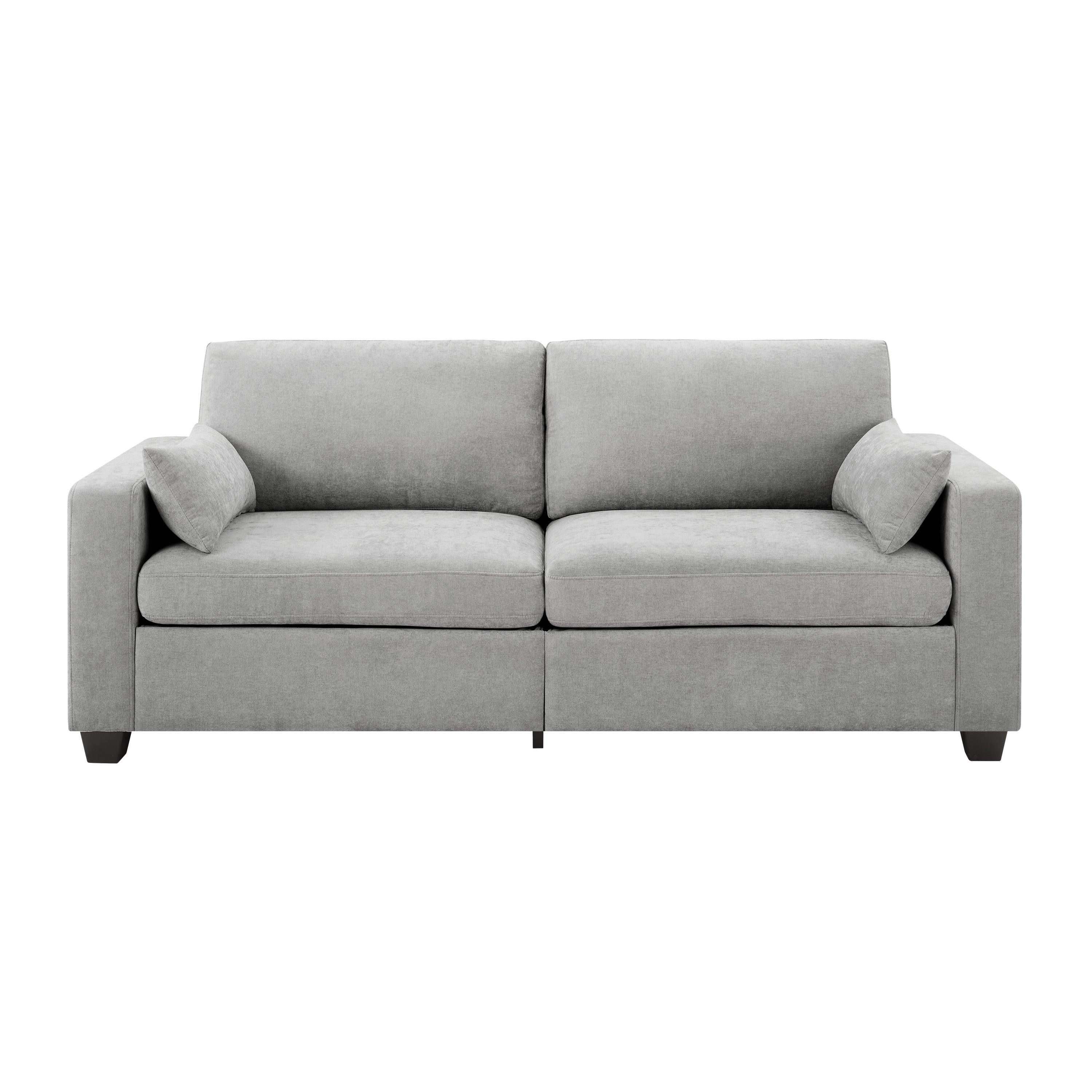 Modern Loveseat Sofa for Small Spaces with Removable Cover.