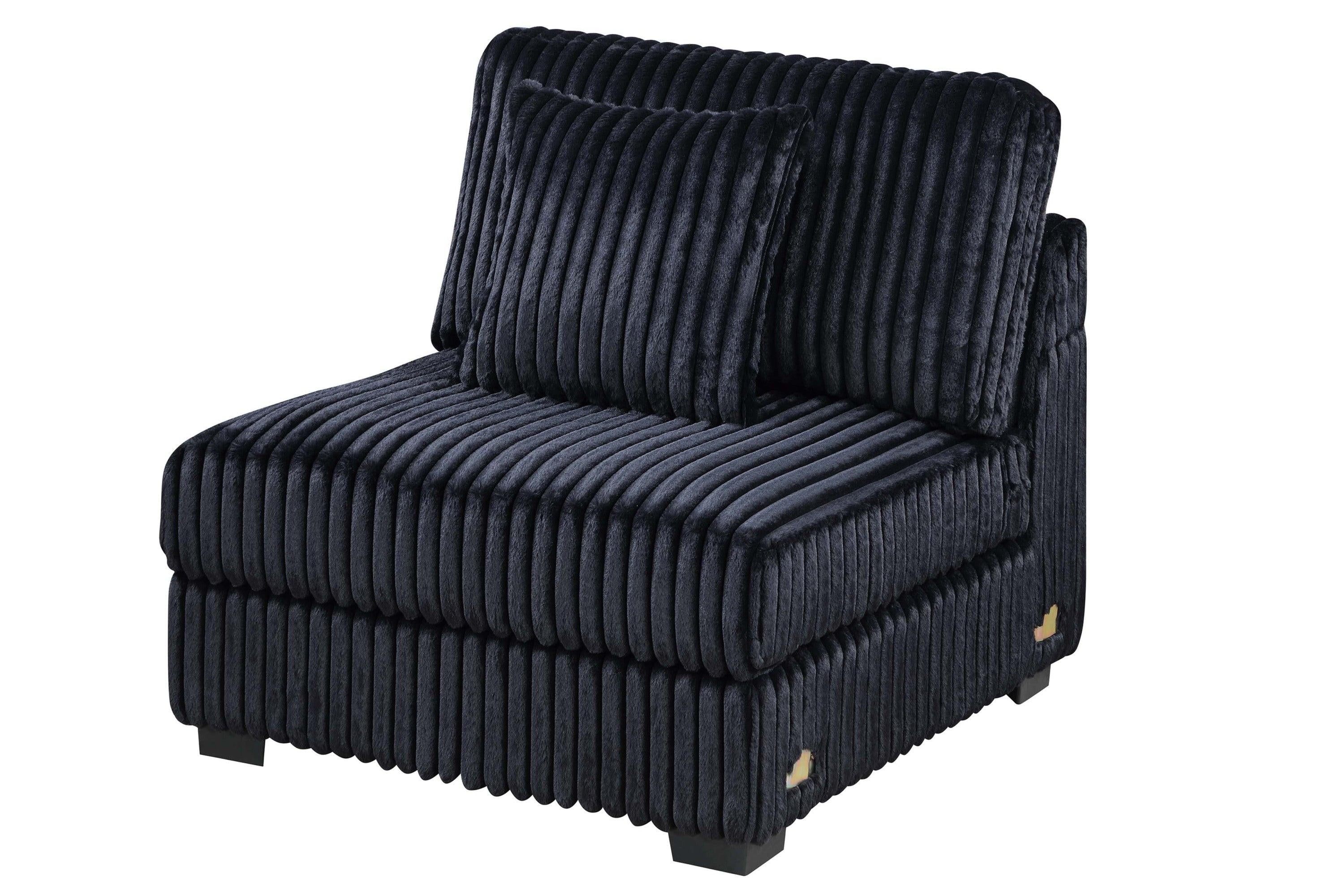 6-PC Modular Sectional Sofa Set with USB Cup Holder.
