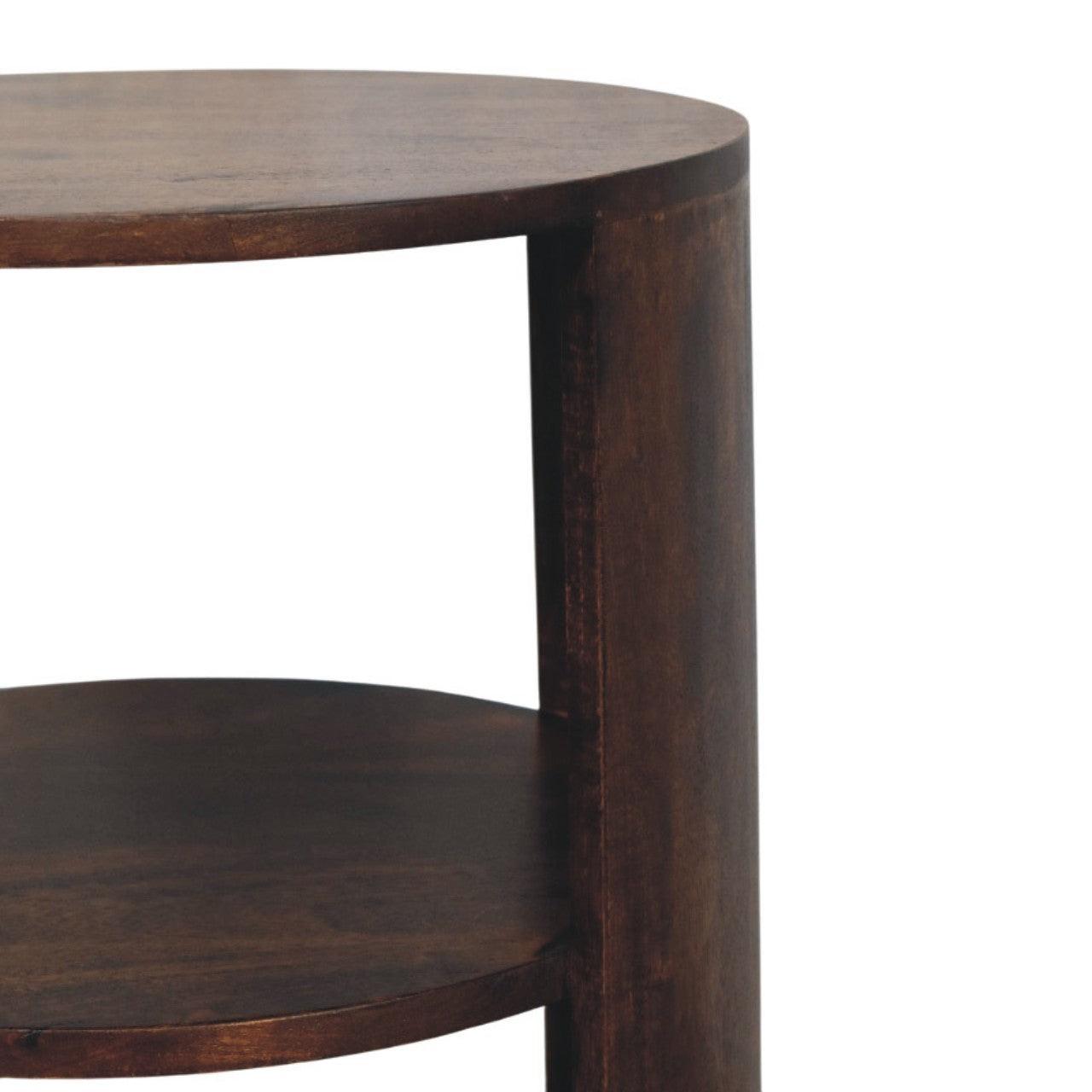 Mango Wood Bedside Table - Artisan Furniture Valencia.