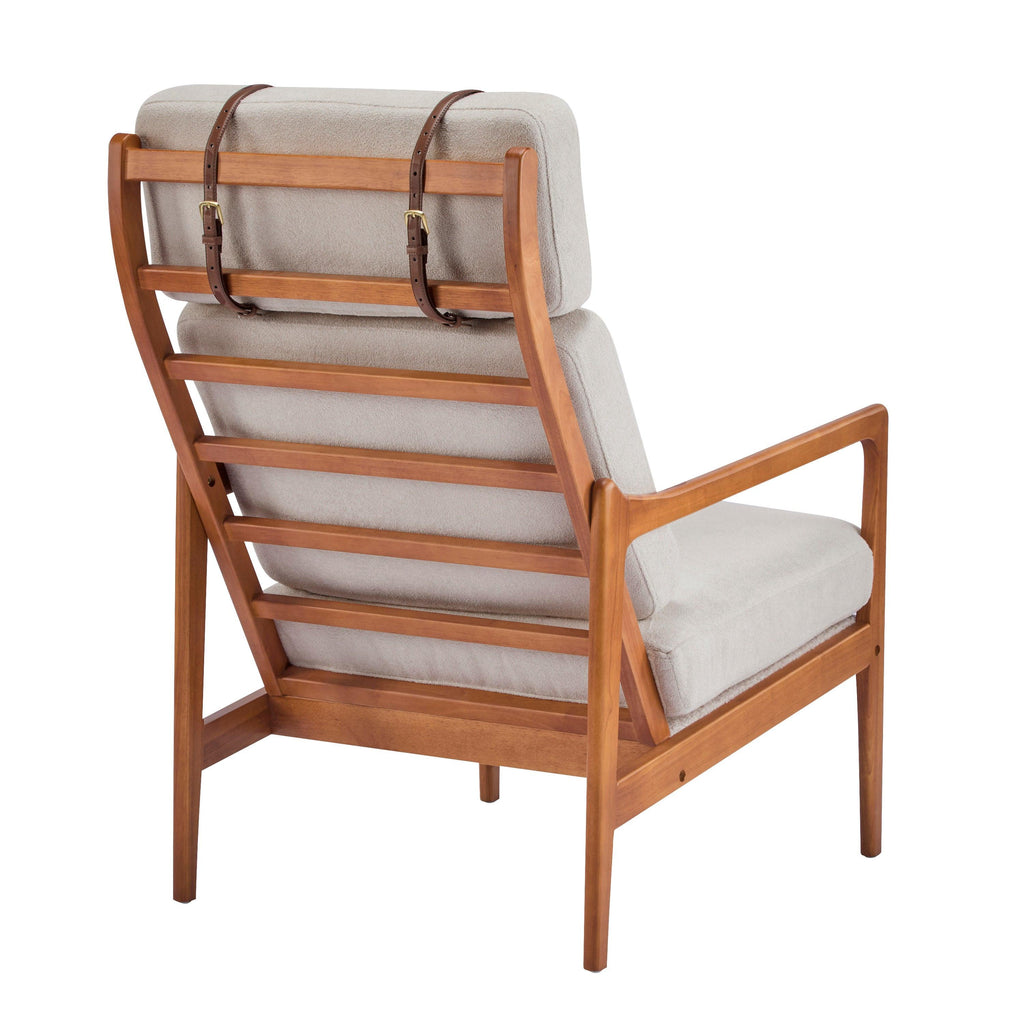Mid Century Modern Accent Armchair for Comfortable Seating.