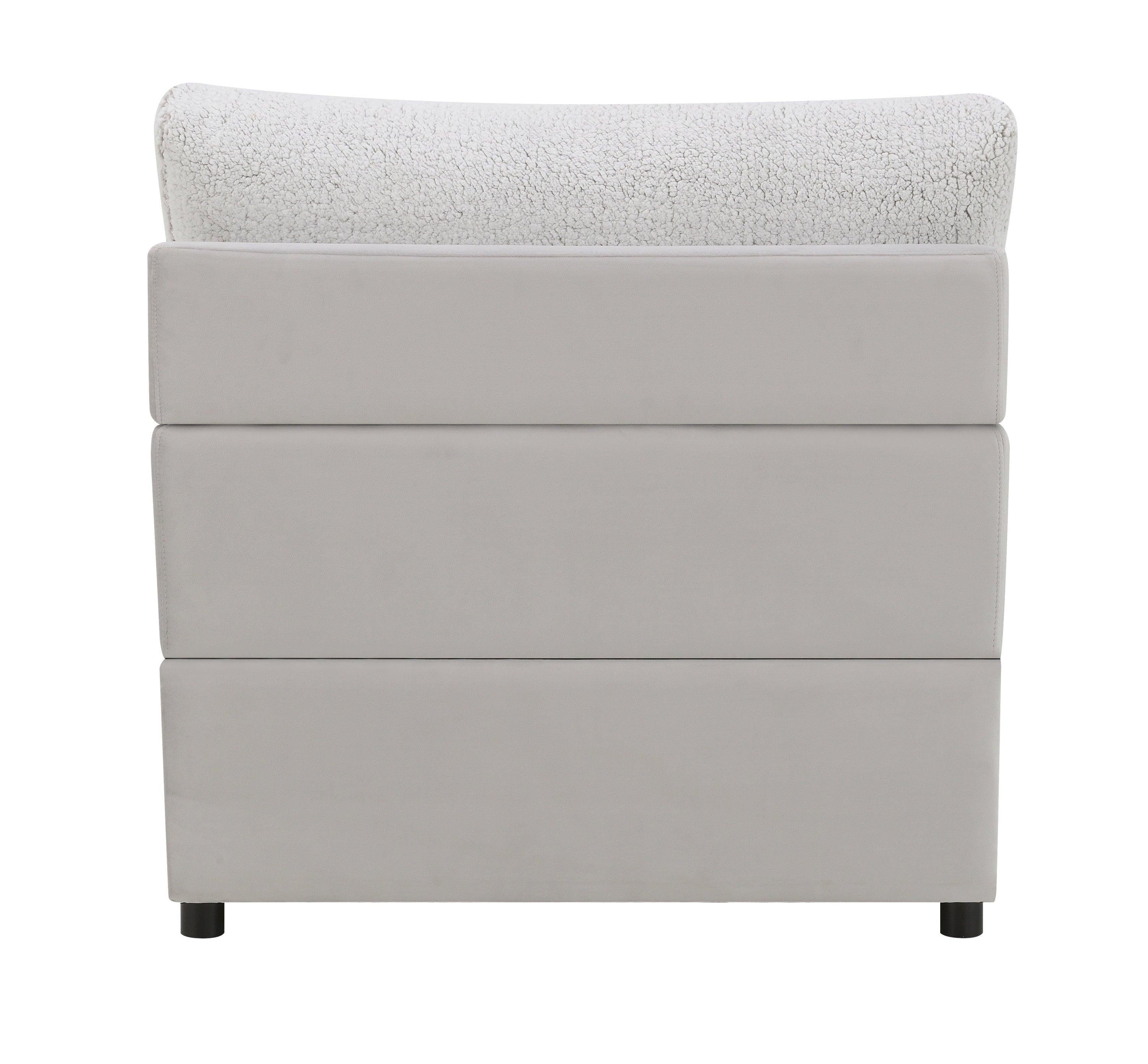 Tarrance Gray Power Recliner Sectional with Multifunction.
