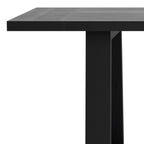 Whitley Black Wooden Dining Table.