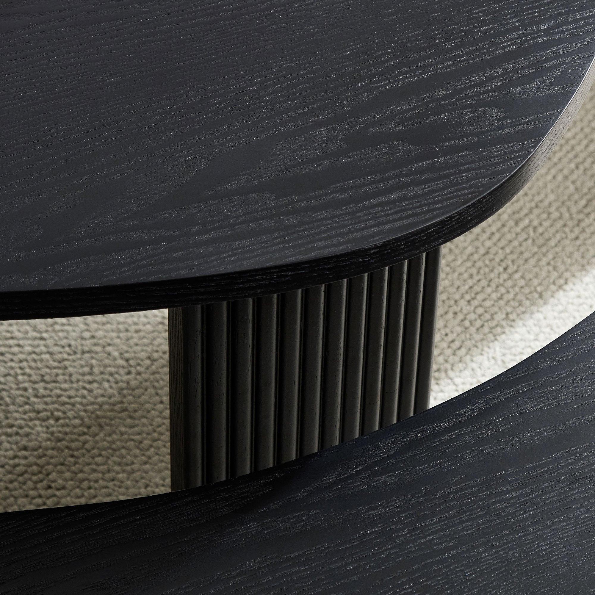 2-Piece Modern Irregular Coffee Table Set for Your Living Room.
