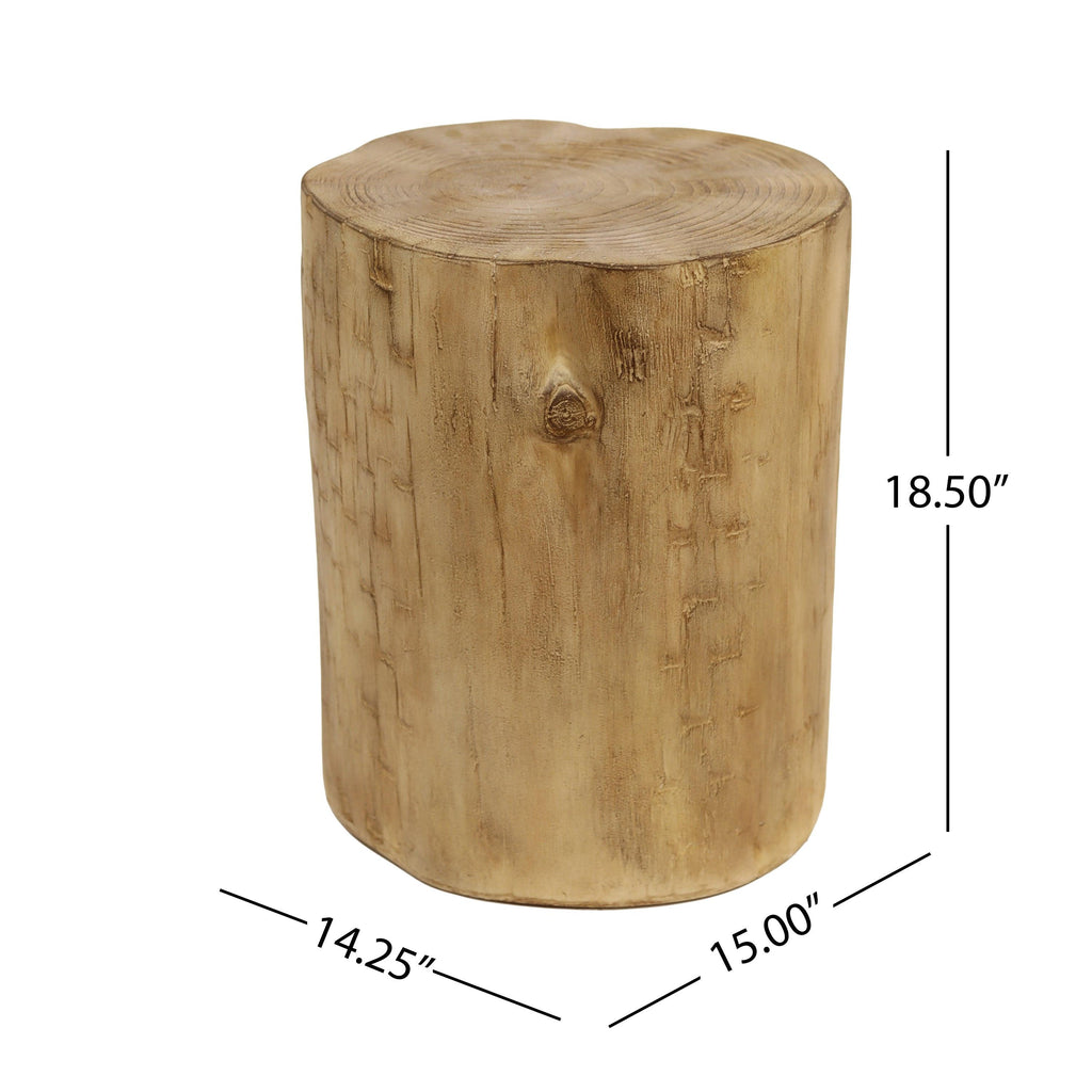 Hand-Painted Outdoor Side Table - Perfect for Any Space.