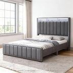 3pc Bedroom Set Queen Size Bed & Nightstands Furniture.