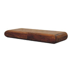 Solid Wood Wall-Mounted Console Table for Modern Spaces.