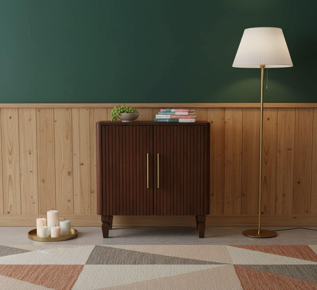 Artisan Furniture Solid Wood Cabinet.