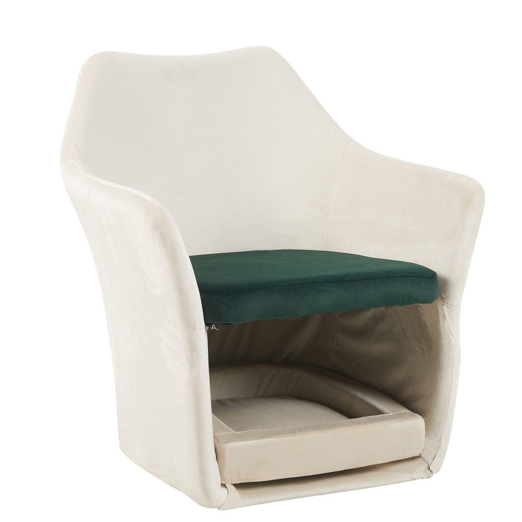 Pet Friendly Mid Century Modern Accent Chair - Groovy Boardz.