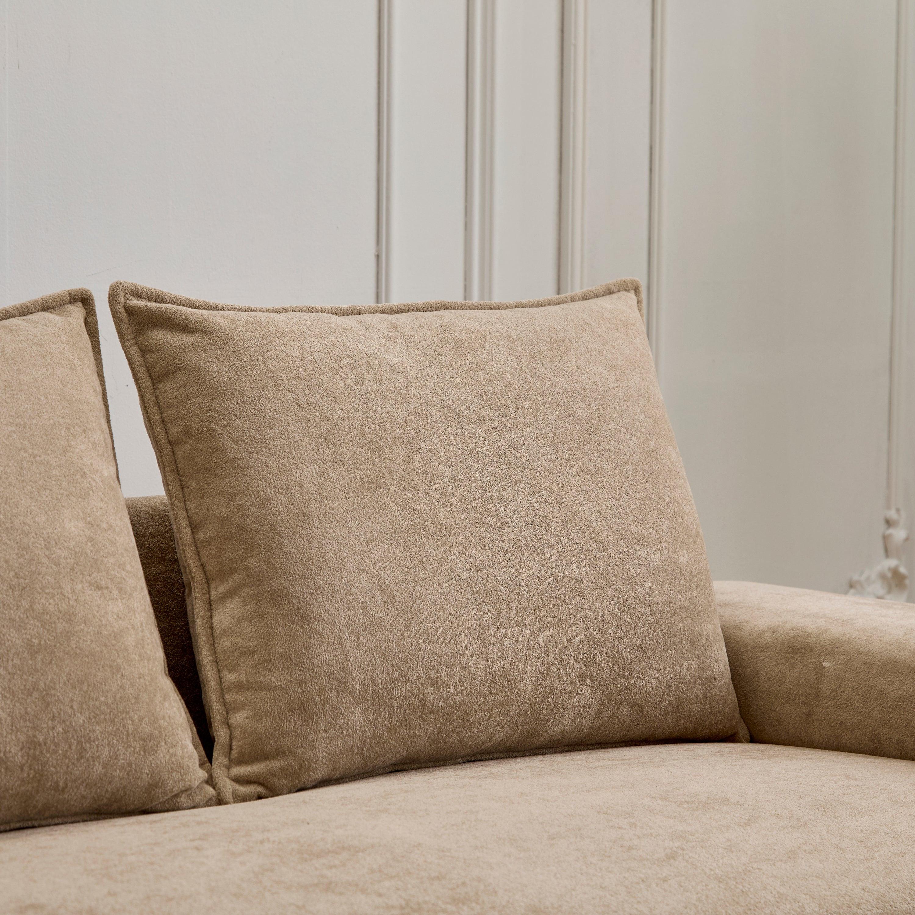Algora 84.5 in. Modern Velvet Sofa for 3 Seating.