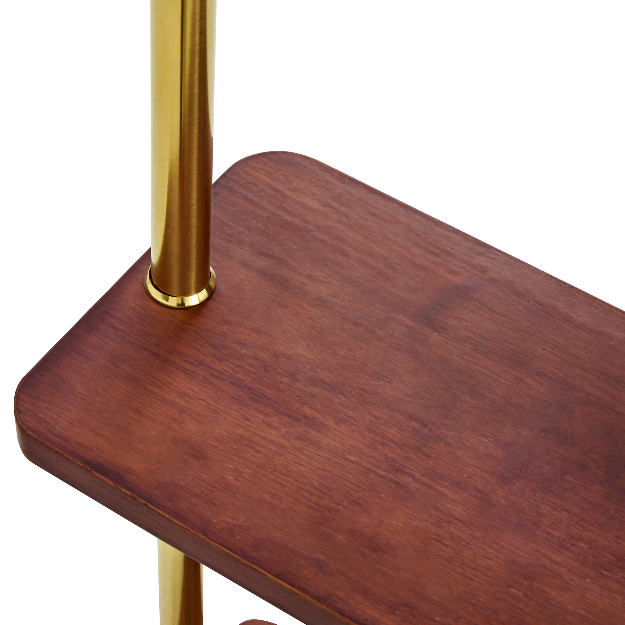 70' Tall Industrial Coat Rack for Entryway, Solid Wood & Stainless Steel Clothing Rack, Double Layer Hanger for Coats, Hats, Bags, Scarves, Shoes Storage, Vintage Wood Grain & Metal, Heavy Duty - Groovy Boardz