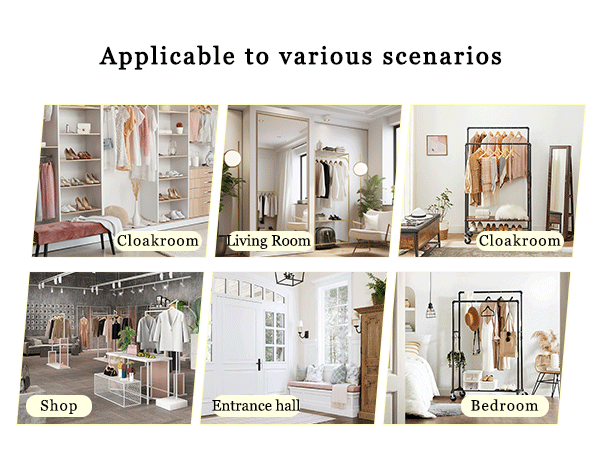 70' Tall Industrial Coat Rack for Entryway, Solid Wood & Stainless Steel Clothing Rack, Double Layer Hanger for Coats, Hats, Bags, Scarves, Shoes Storage, Vintage Wood Grain & Metal, Heavy Duty - Groovy Boardz