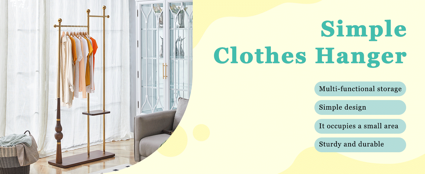 70' Tall Industrial Coat Rack for Entryway, Solid Wood & Stainless Steel Clothing Rack, Double Layer Hanger for Coats, Hats, Bags, Scarves, Shoes Storage, Vintage Wood Grain & Metal, Heavy Duty - Groovy Boardz