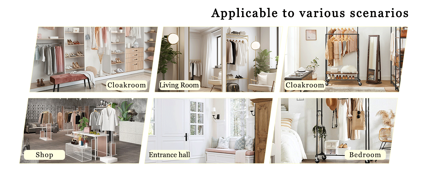 70' Tall Industrial Coat Rack for Entryway, Solid Wood & Stainless Steel Clothing Rack, Double Layer Hanger for Coats, Hats, Bags, Scarves, Shoes Storage, Vintage Wood Grain & Metal, Heavy Duty - Groovy Boardz