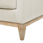 Knox 84' Modern Farmhouse Sofa French Beige Velvet.