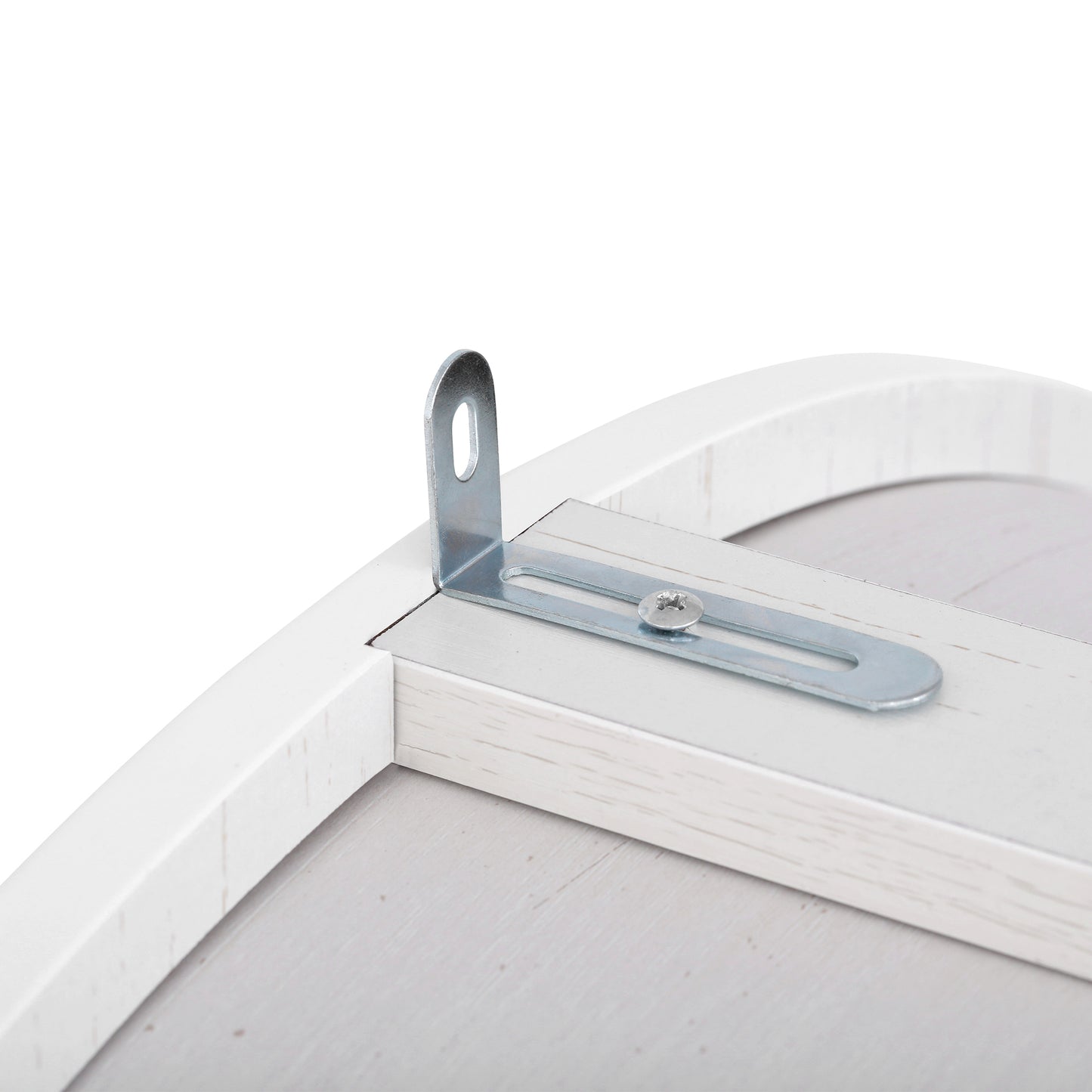 K&K 71' Tall Arched Kitchen Pantry Cabinet with 2 Large Drawers, Modern Farmhouse Kitchen Storage Cabinets with Adjustable Shelves, Glass Door, Wood Versatile Cupboard for Kitchens, Dining Room, White