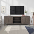 Avana 72-Inch Wood Media Console in Smoky Greige