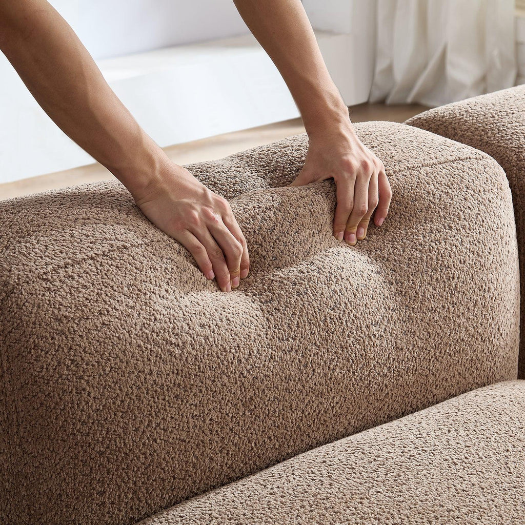 Minimalist Sectional Sofa for Living Room & Bedroom.