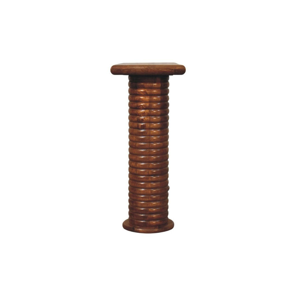 Solid Wood Console Table - Artisan Furniture Sculpted Legs.