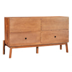 Acacia Wood Sideboard Cabinet for Dining or Living Room.
