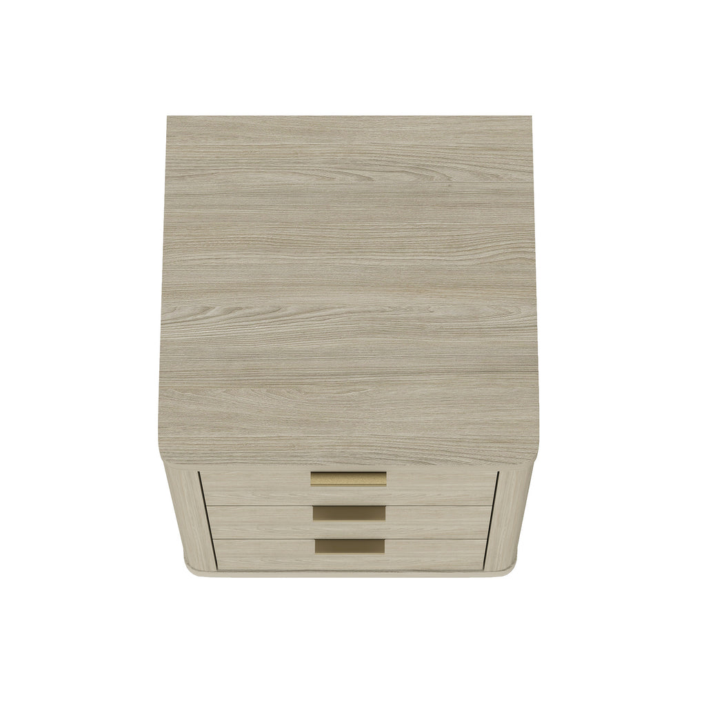 Evelyn 20' Nightstand in Natural (3-Drawer)