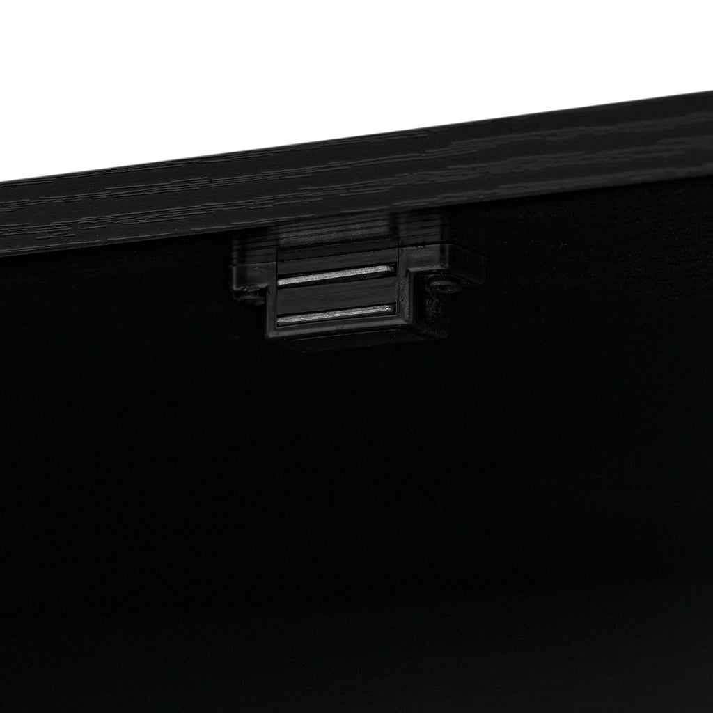 72' Modern Fluted Kitchen Pantry Cabinet with 2 Large Drawers & 8-Door Spice Rack, Freestanding Storage Organizer for Bathroom, Dining Room, Office, Entryway, Black