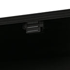 72' Modern Fluted Kitchen Pantry Cabinet with 2 Large Drawers & 8-Door Spice Rack, Freestanding Storage Organizer for Bathroom, Dining Room, Office, Entryway, Black