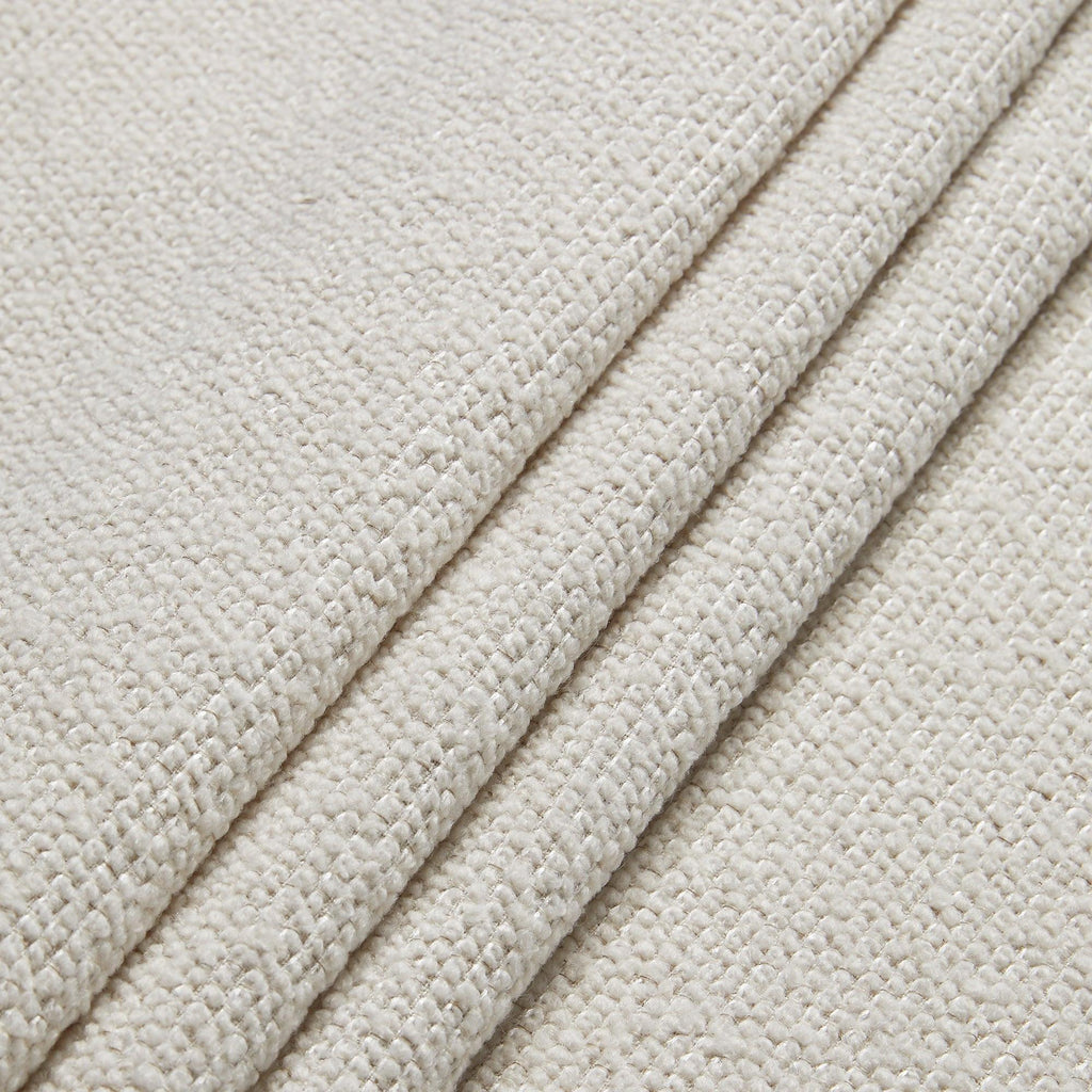 Hosford Minimalist Wingback Bed - King Size Cream Boucle.