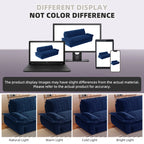 73.2' Queen Pull Out Sofa Bed,3-in-1 Convertible Sleeper Sofa,Multi-Functional Velvet Loveseat Bed,Blue(Old Sku:W1885S00124)